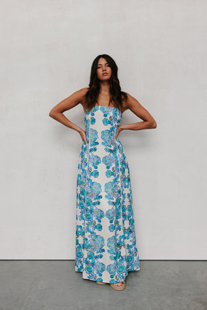 COMING SOON - Grazie Dress - Cobalt Floral