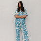 Sempre Pants - Cobalt Floral