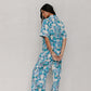 Sempre Pants - Cobalt Floral