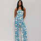 Vola Top - Cobalt Floral