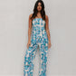 Vola Top - Cobalt Floral