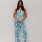 Vola Top - Cobalt Floral