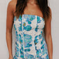 Vola Top - Cobalt Floral