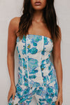 COMING SOON - Vola Top - Cobalt Floral