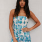Vola Top - Cobalt Floral