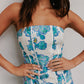 Vola Top - Cobalt Floral