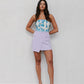 Vola Top - Cobalt Floral