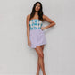 Vola Top - Cobalt Floral