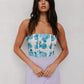 Vola Top - Cobalt Floral