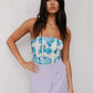 Vola Top - Cobalt Floral