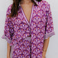 Claude Set - Bloom Plum Print