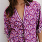 Claude Set - Bloom Plum Print