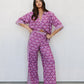 Claude Set - Bloom Plum Print
