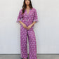 Claude Set - Bloom Plum Print
