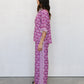 Claude Set - Bloom Plum Print