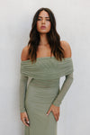 Clover Dress - Olive