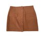 Haider Mini Skirt - Chocolate Brown