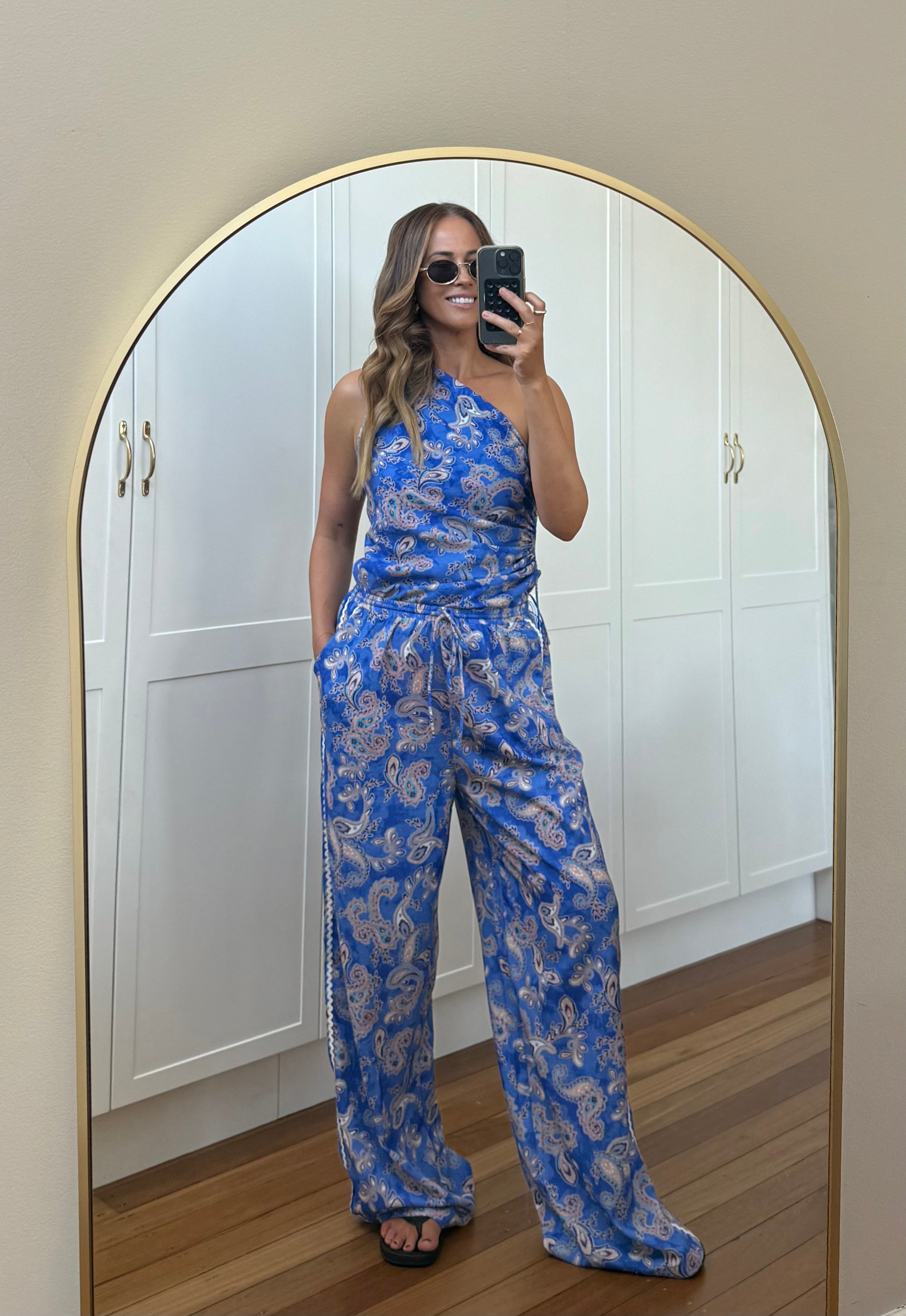 Dellar Pant Oceana Print