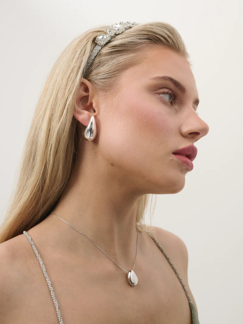 Daria Earrings Silver