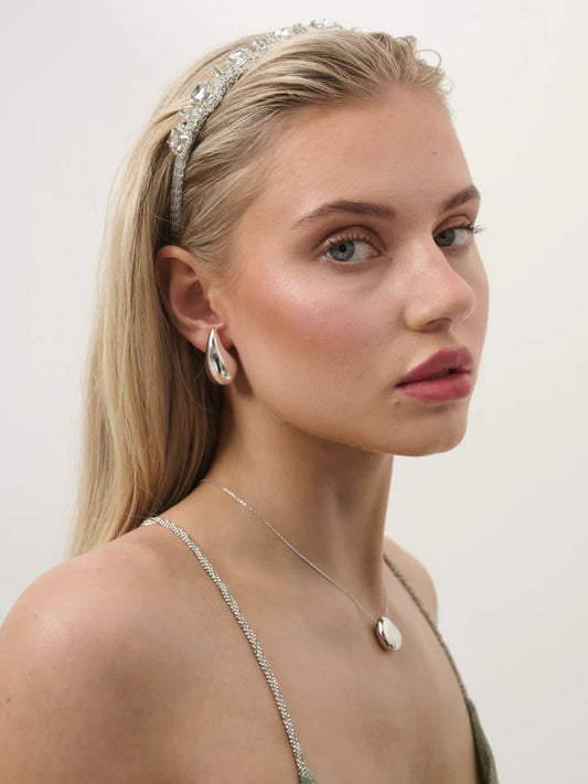 Daria Earrings - Silver