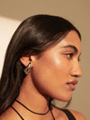 Daria Earrings - Silver