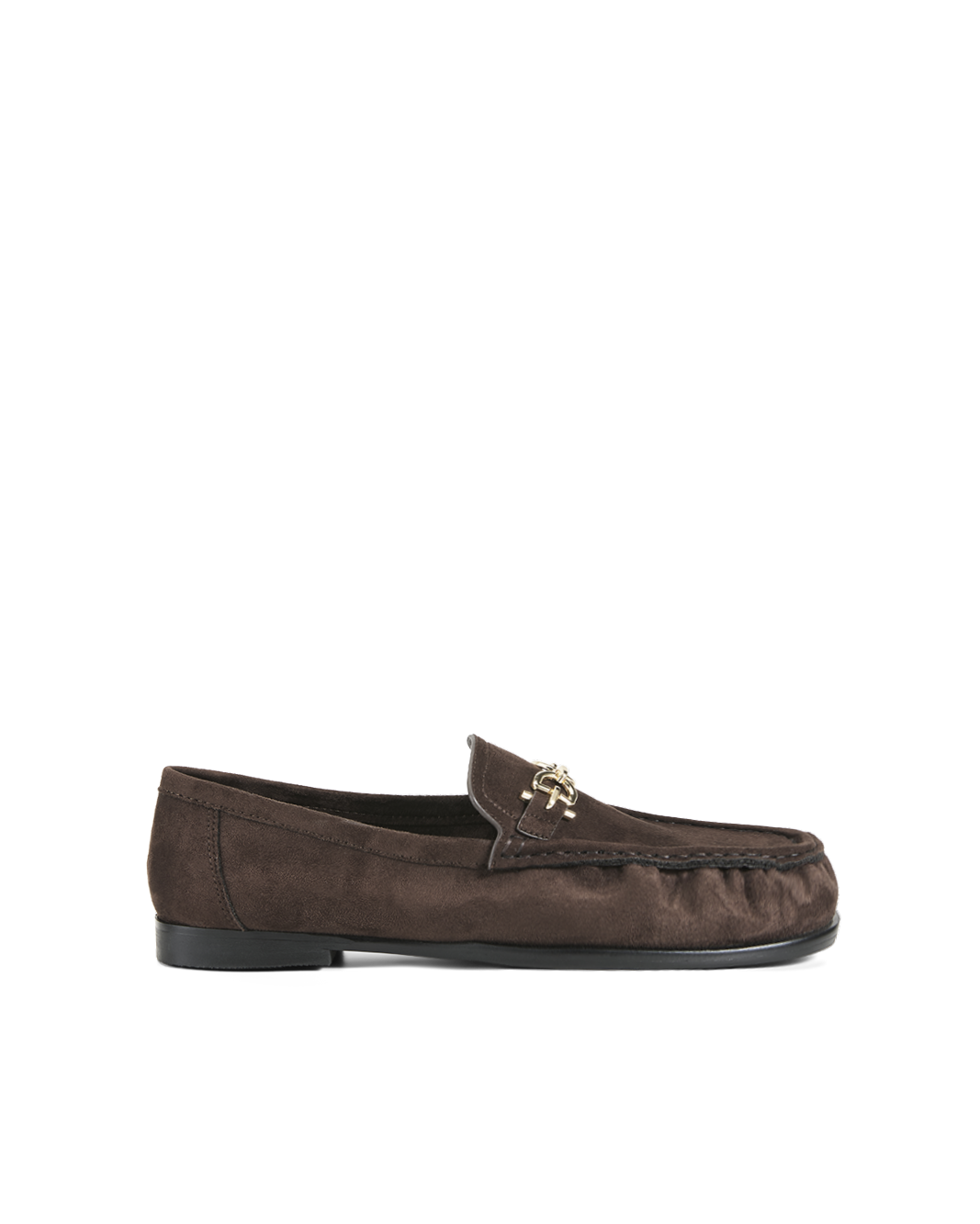 Devorah Loafer Dark Chocolate Suede