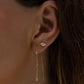 Serpent Earrings - Gold