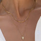 Chamsa Charm Necklace - Gold