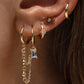 Nova Huggie Earrings - Gold