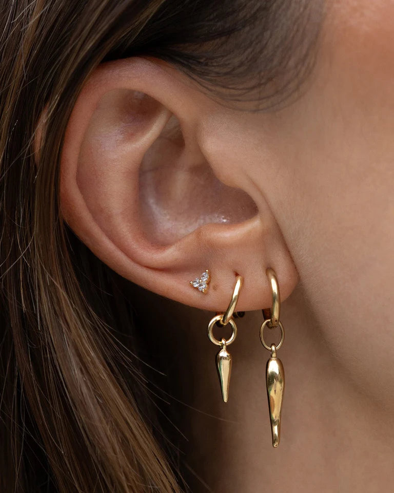 Cassia Earrings - Gold