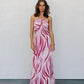 Darie Dress - Pink Print