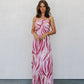 Darie Dress - Pink Print