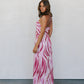 Darie Dress - Pink Print
