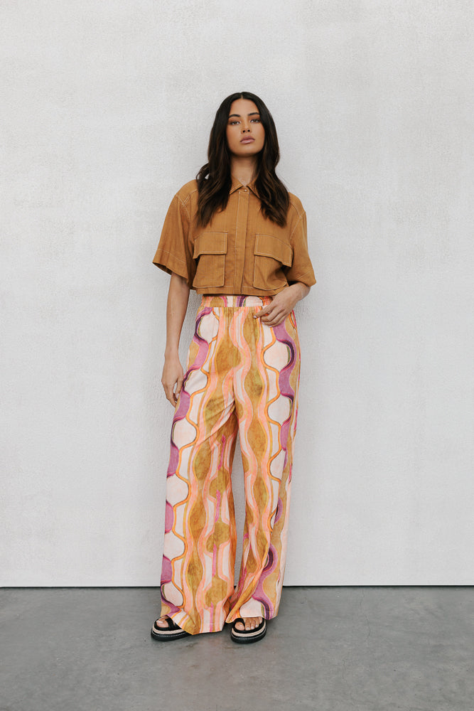 Davinci Pants - Paris Print