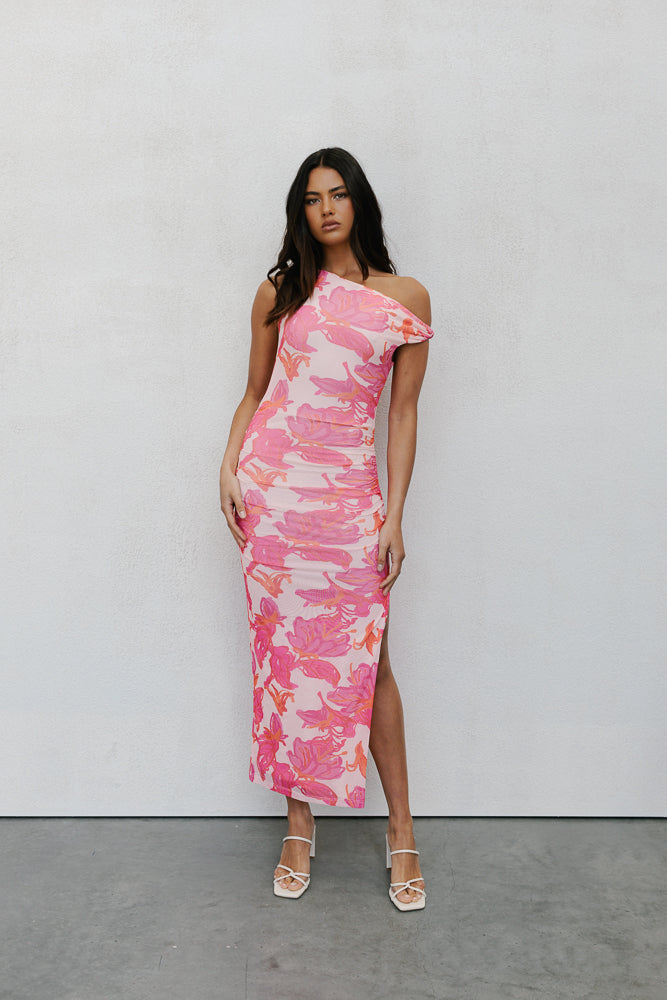 Dejah Dress Pink Floral