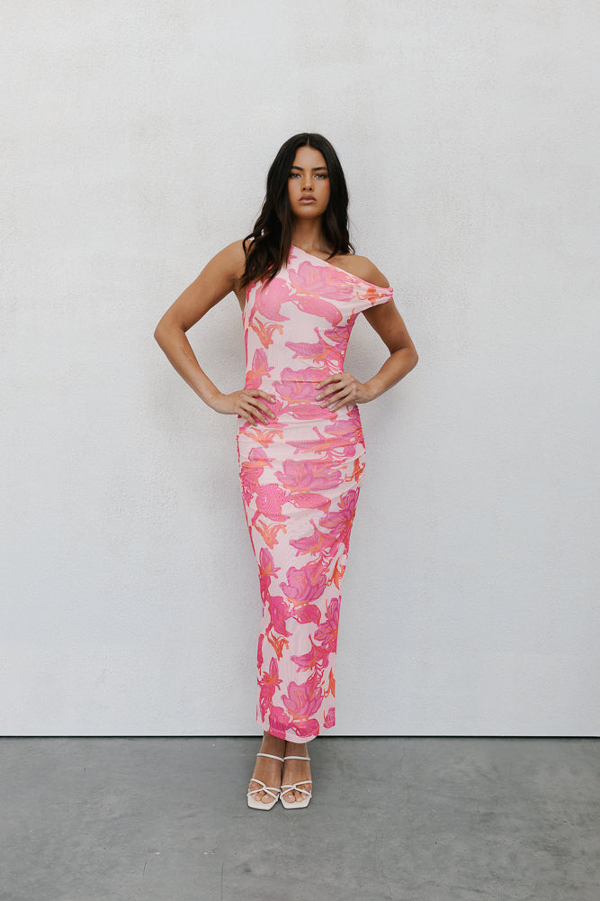Dejah Dress Pink Floral