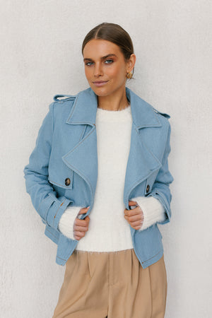 Quasi Jacket - Light Denim