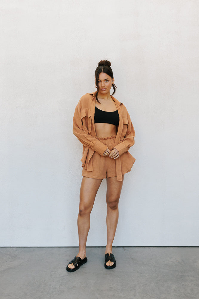 Helia Set Tan