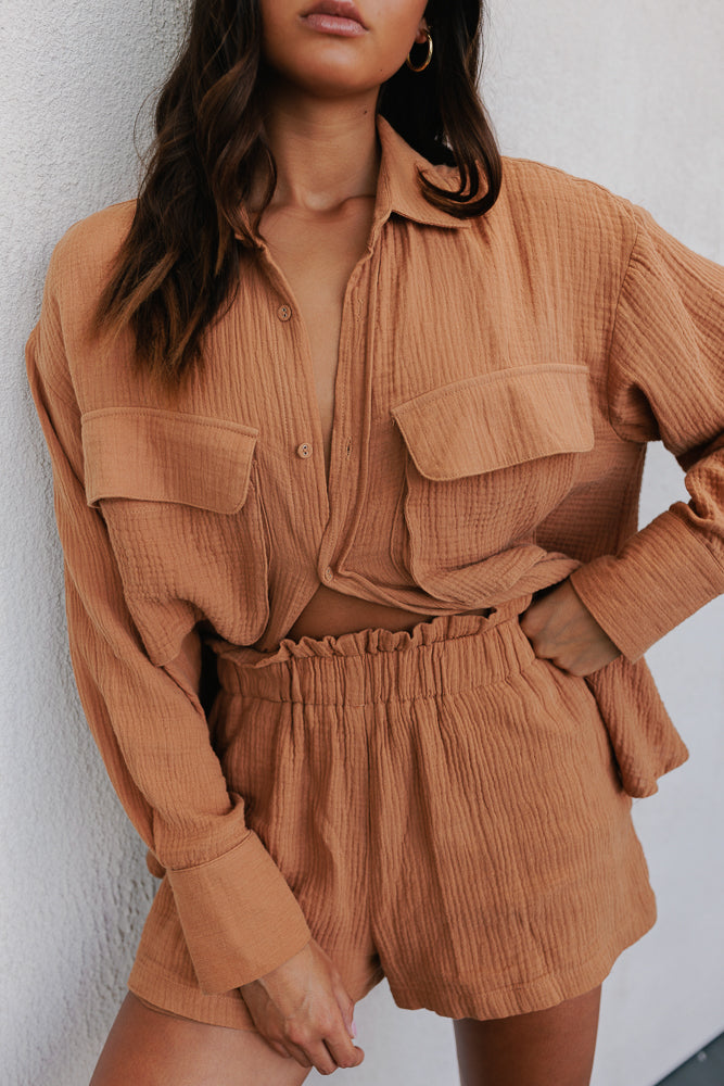 Helia Set Tan