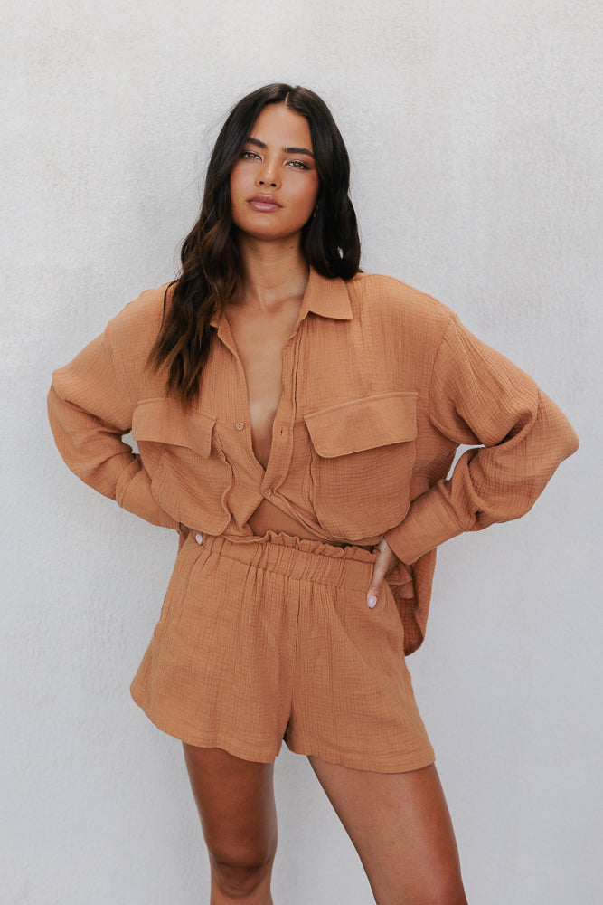 Helia Set Tan