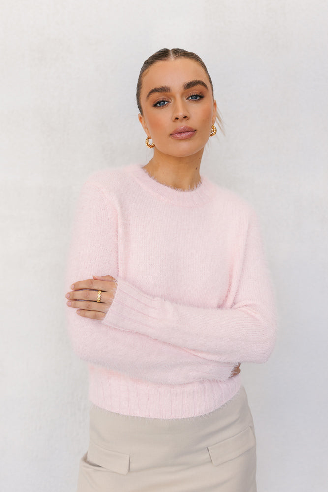 Elka Jumper - Baby Pink