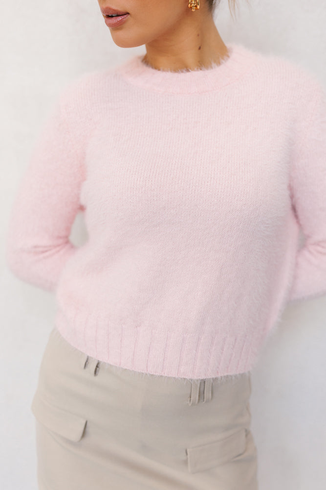 Elka Jumper - Baby Pink