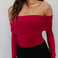 Ellen Top - Cherry