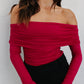 Ellen Top - Cherry