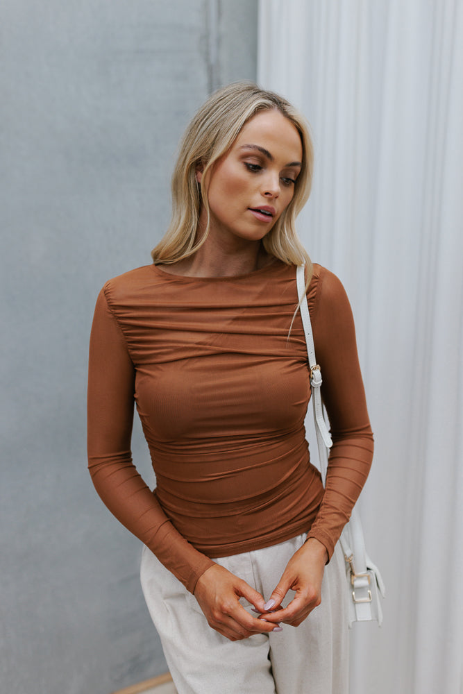 Embry Top - Toffee