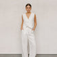 Qira Pants - White