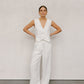 Qira Pants - White