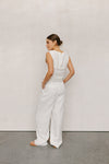 Ero Vest - Off White Linen