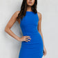 Evinn Mini Dress - Cobalt Blue