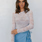 Fable Top - White Lace